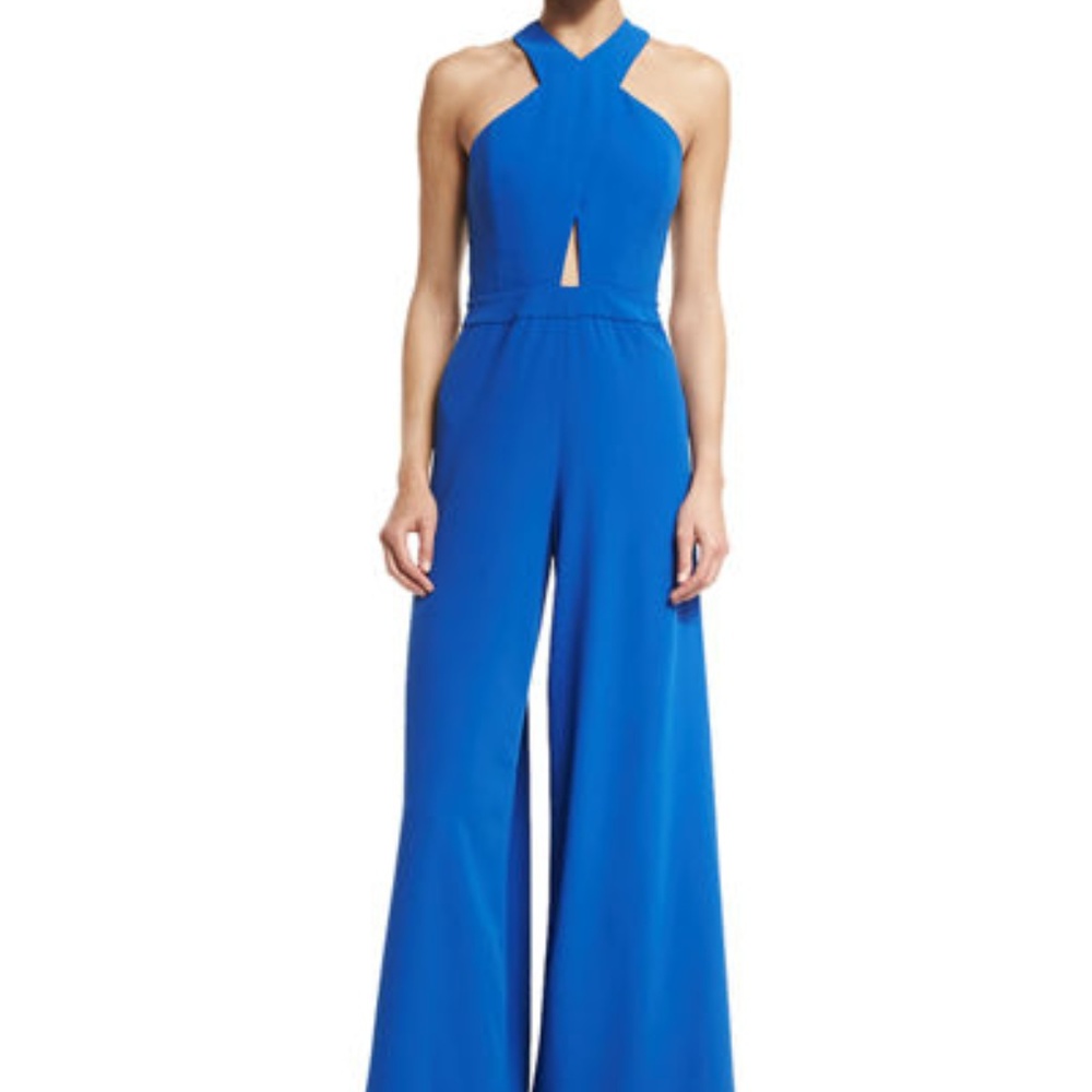 Alice and Olivia Blue Jumpsuit